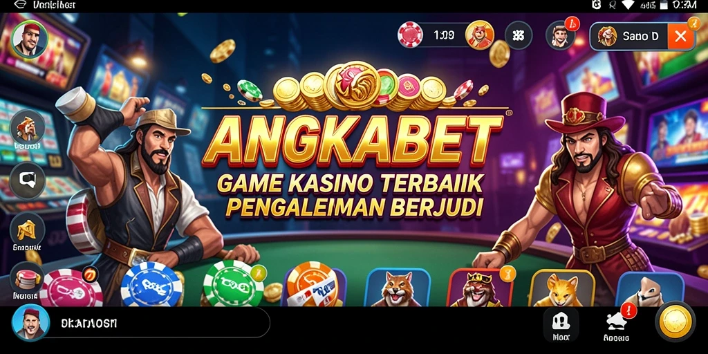 Tampilan screenshot utama ANGKABET menunjukkan aksi mendebarkan dalam permainan Kasino.