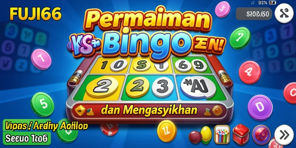 Screenshot gameplay seru FUJI66 dengan fitur Bingo yang menarik.
