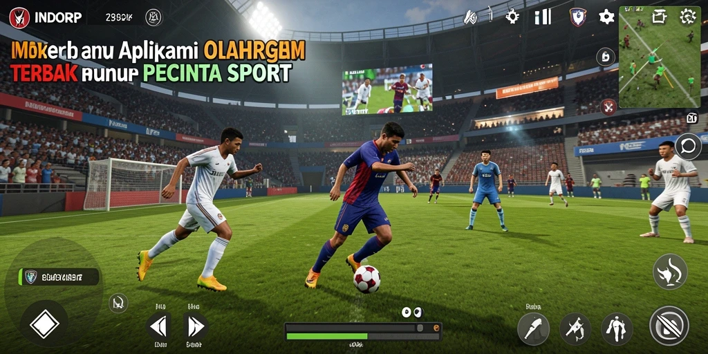 Tampilan gameplay INDORP yang informatif dan interaktif.