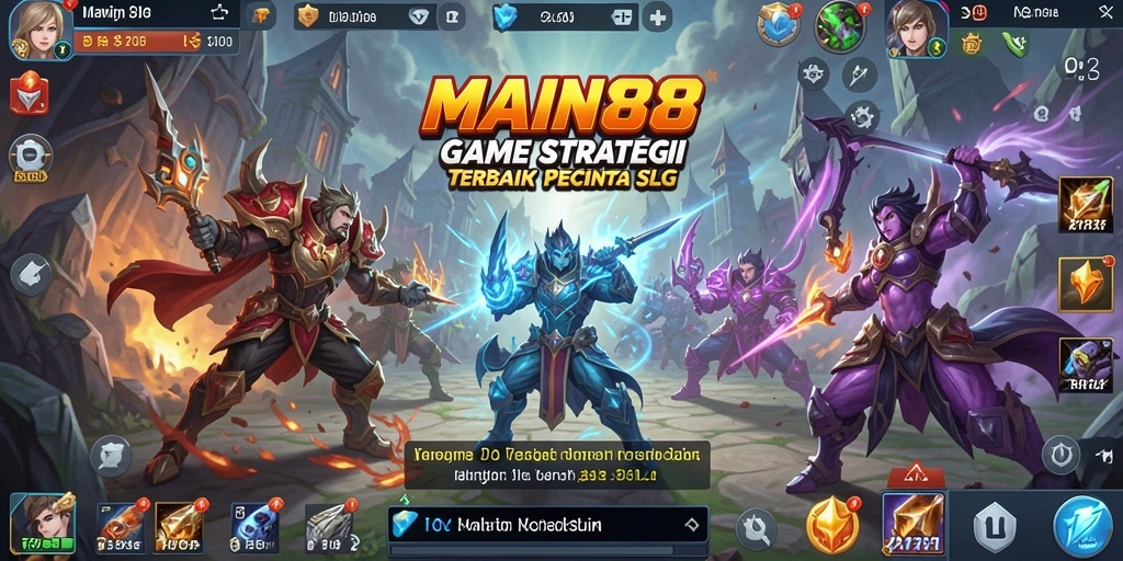 Tampilan gameplay <strong>MAIN88</strong> yang penuh strategi dan aksi mendebarkan.