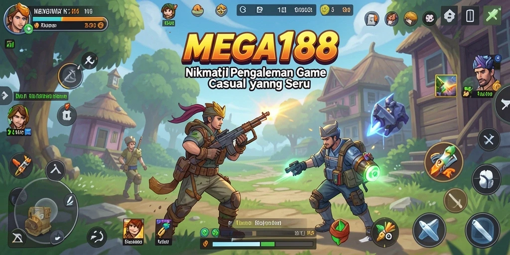 Tampilan gameplay menarik dari MEGA188 yang seru dan menyenangkan.