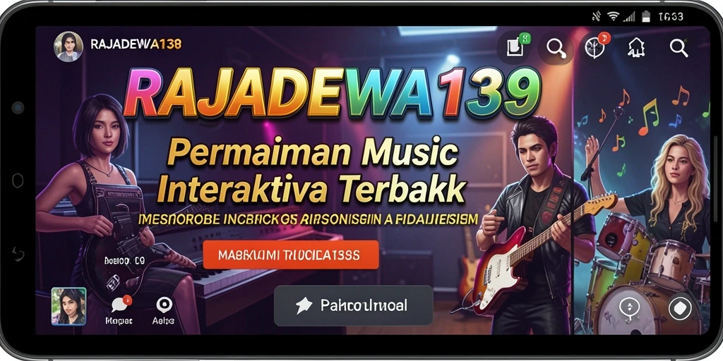 Tampilan gameplay seru dari RAJADEWA138 dengan musik yang menggugah semangat.