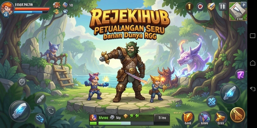 Tampilan gameplay seru dan menantang dari REJEKIHUB.