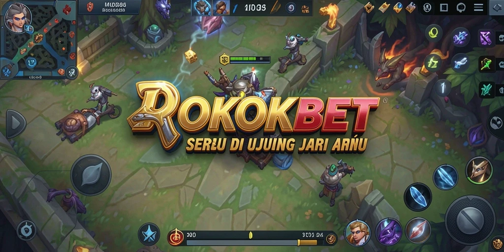 Gameplay seru dan strategi tim dalam ROKOKBET yang menegangkan.